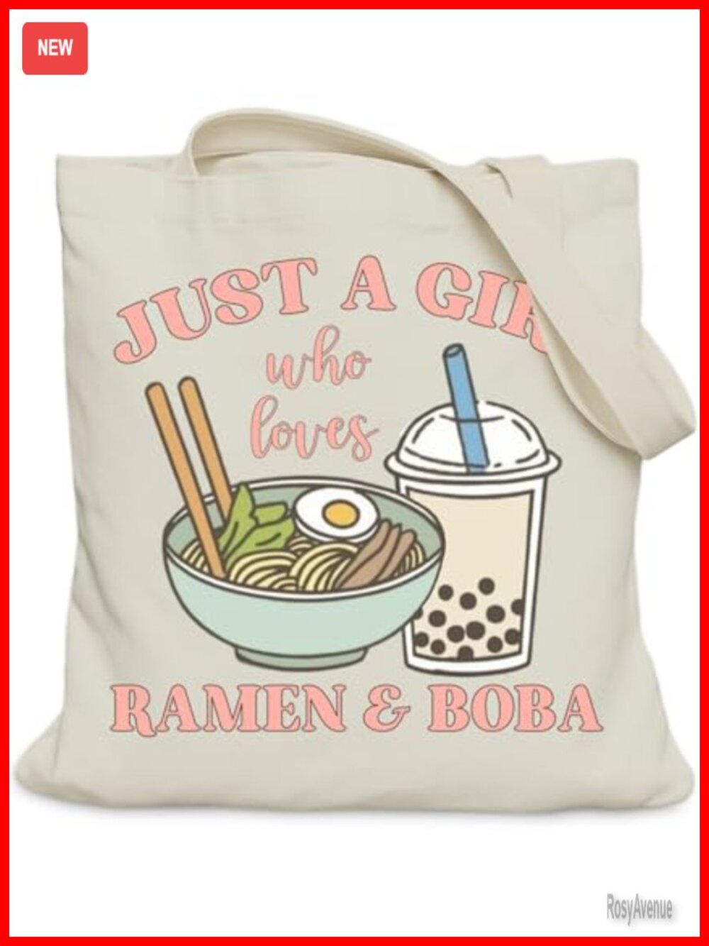 Canvas Tote Bag for Women Aesthetic Shoulder Bag with Inner Pocket